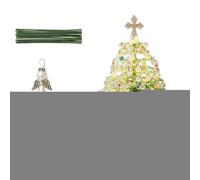 Árbol de Navidad 3D - Fabricación de cuentas de con | Abalorios de árbol de Navidad, profesionales, entusiastas del hogar, fiesta, escuela, aula, estudio