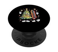 Árbol De Navidad Armónica X-Mas Armonicista PopSockets PopGrip Adhesivo