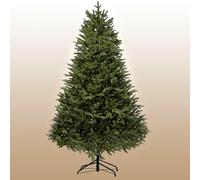 Árbol De Navidad Artificial De Hoja Perenne, Tamaño Mediano, Realista, Plegable, Ideal For Apartamentos, Oficinas, Escuelas, Porches, Uso En Interiores(2.1m/7ft)