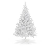 árbol de Navidad artificial en color blanco, 180 cm