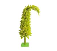 Árbol de Navidad artificial flexible de 90 cm, plan de 3 partes, ignífugo, PVC, decoración segura para sectores de celebración, ramas flexibles, árbol de Navidad