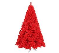 Árbol De Navidad Artificial Rojo 120/150/180/210/240cm con Soporte De Metal para La Decoración De Interiores Y Exteriores De La Casa La Oficina Y La Fiesta (Color : Red, S : 180cm(70.8inches))