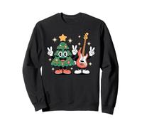 Árbol De Navidad Bajo Guitarra X-Mas Bajista Sudadera