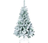 Árbol de Navidad Blanco de PVC Efecto Nevado 150/180/210 Cm - Diseño Elegante