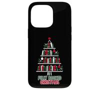 Árbol de Navidad Completamente Reservado Bibliotecario de Libros Divertido Carcasa para iPhone 13 Pro