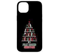 Árbol de Navidad Completamente Reservado Bibliotecario de Libros Divertido Carcasa para iPhone 14 Plus