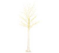 Árbol de Navidad con Luces LED Bonsái Abedul con 90 cm, decoración de Mesa operada por USB para Navidad, hogar, Fiesta, Boda