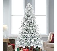 Árbol de Navidad con Nieve 230cm Blanca Artificial