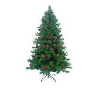 árbol de navidad con piñas otawa verde 7house