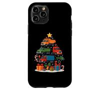 Árbol de Navidad de construcción logística para Camionero Carcasa para iPhone 11 Pro