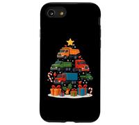 Árbol de Navidad de construcción logística para Camionero Carcasa para iPhone SE (2020) / 7/8