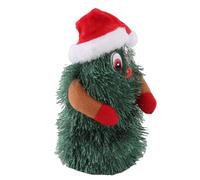 Árbol de Navidad de Felpa Eléctrico, Juguete para Cantar y Bailar, Adorable Diversión para Celebraciones Navideñas y Regalos (Tamaño Mediano 3,8x6,3 cm)