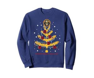 Árbol de Navidad de los Denver Nuggets de la NBA Sudadera