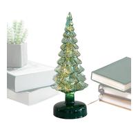 Árbol de Navidad de mesa con luces, árbol de Navidad de mesa, linda luz nocturna para árbol de Navidad, lámpara de escritorio para dormitorio y cocina