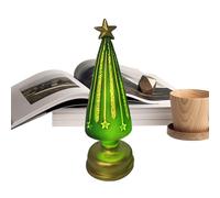 Árbol de Navidad de Mesa - Pequeña Decoración navideña iluminada, Mini Árbol de Navidad | Decoración de Escritorio y, Decoración LED para el hogar, salón, Dormitorio, Cocina, Chimenea
