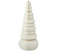 Árbol de Navidad de papel 180 cm (blanca)