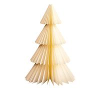 Árbol De Navidad De Papel Plegable | Acordeón Moderno Geométrico | De Papel Plegables para Escritorio Navideños | para Mesa Hogar Oficina Fiesta Chimenea Estante Gabinete Comedor Salón Dormitorio