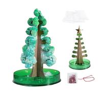 Árbol De Navidad De pleno Crecimiento - Árbol Mágico De Navidad- Kit DIY de Cristales Decorativos para niños y Adultos, Actividad educativa Divertida, Adorno navideño Original e Idea