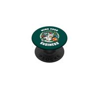 Árbol de Navidad Divertido para Gatos Mind Your Business PopSockets PopGrip Adhesivo