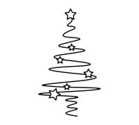 Árbol de Navidad DIY para colgar en la pared para espacios pequeños que ahorra espacio, adorno de hierro de 11,8 pulgadas
