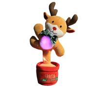 Árbol de Navidad Eléctrico Bailando con Música Juguete - Árbol de Navidad Interactivo con Canción y Luz para Todos,Decoración Estacional Para Cumpleaños Habitación Escuela - Hogar