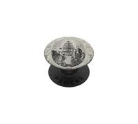 Árbol de Navidad en el Castillo de Windsor PopSockets PopGrip Adhesivo