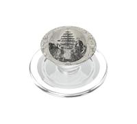 Árbol de Navidad en el Castillo de Windsor PopSockets PopGrip para MagSafe