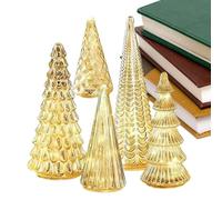 Árbol De Navidad Falso | Pequeña Decoración De Hogar con LED Y Acrílico | Árbol de Navidad Artificial con Luces - para Interior Exterior Chimenea Dormitorio Sala De Estar Oficina Jardín