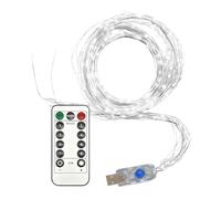 Árbol de Navidad - Filamento de metal suave lustre, multimodal luminancia interruptor, estacional brillo acento, decoración de vacaciones, ambiente de vacaciones, interior exterior