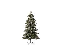 árbol de navidad home esprit verde metal polietileno nevado 140 x 140 x 240 cm