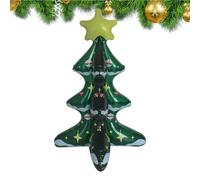 Árbol de Navidad inflable - Árbol de Navidad inflable, decoración de globos de árbol inflable, decoración para de patios, escenarios, jardines, balcones y patios, 40 x 40 x 60 cm