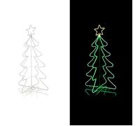 Árbol de Navidad LEDs plegable con temporizador
