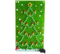 Árbol De Navidad Montado Parpadeante 134 LED A Batería O Alimentación 9-12V
