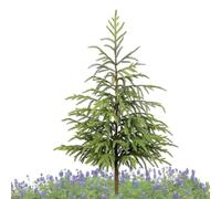 Árbol de Navidad pequeño Plantas Artificiales de 62 cm follaje Realista