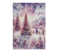 Árbol de Navidad Puzzles 300 Piezas Alivio Estrés Familiar Regalos del Festival Rompecabezas 3D para Toda La Familia Juguete Educativo Desafío Intelectual 300 PCS