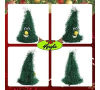 Árbol de Navidad que canta y baila, estrellas centelleantes, juguete de peluche interactivo, un regalo adecuado para niños pequeños.
