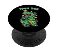 Árbol de Navidad Tree Rex Dino Navidad X-Mas PopSockets PopGrip Adhesivo