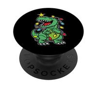 Árbol de Navidad Tree Rex Dino Navidad X-Mas PopSockets PopGrip Adhesivo