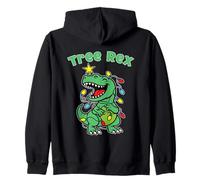 Árbol de Navidad Tree Rex Dino Navidad X-Mas Sudadera con Capucha