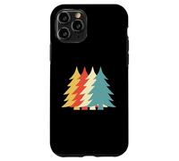 Árbol de Navidad Vintage clásico Retro Festivo Vibes Pinetree Carcasa para iPhone 11 Pro