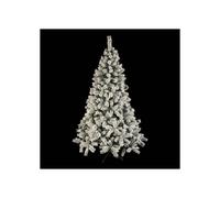 Árbol de Navidad "Windy peak" 150cm verde escarchado blanco Luces Feeric y navidad