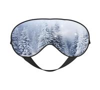 árbol de nieve de navidad, Cubreojos completos Antifaz bloqueador de luz Antifaz para dormir Antifaz suave con los ojos vendados Noche