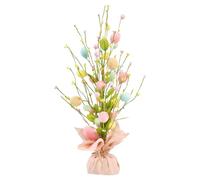 Árbol de Pascua con , tallos de vid de primavera de 17.72 pulgadas, púas florales artificiales, para ramo de jarrón, hogar, sala de estar, dormitorio, mantel, manualidades, , boda