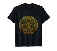 Árbol de Roble Sagrado druida Bosque Celta mitología del Bosque Camiseta