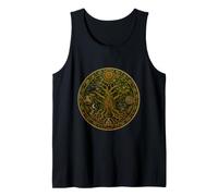 Árbol de Roble Sagrado druida Bosque Celta mitología del Bosque Camiseta sin Mangas