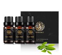 Árbol de té aromaterapia Aceites esenciales establecidos, Kit de aroma de aceite esencial de 100% Pure Tea Tree, 3 * 10 ml aromaterapia grado terapéutico de árbol de té Aceites Esenciales Fragancia