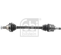 Semieje Eje delantero, izquierda 188150 FEBI BILSTEIN para SEAT SKODA VW