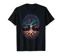 Árbol de Vida Cósmica - Equilibrio Espiritual de la Camiseta