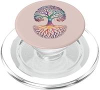 Árbol de Vida Cósmica - Equilibrio Espiritual de la PopSockets PopGrip para MagSafe