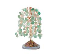 Árbol Decorativo de de Mimbre con Base Estable para Decoraciones de Escritorio de energía Positiva y Buena Fortuna, pequeño árbol bonsái Hecho a Mano de
